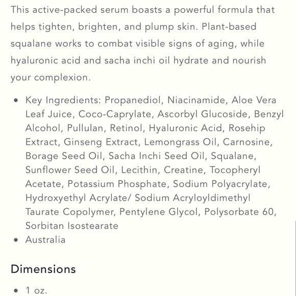 Dr Roebuck’s Perky Collagen Boosting Serum - RARE - Picture 3 of 3